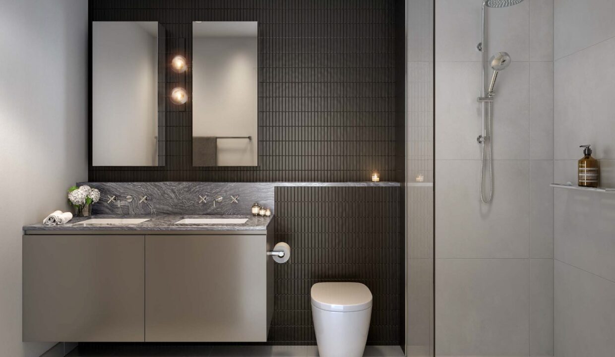 Bathroom-scaled